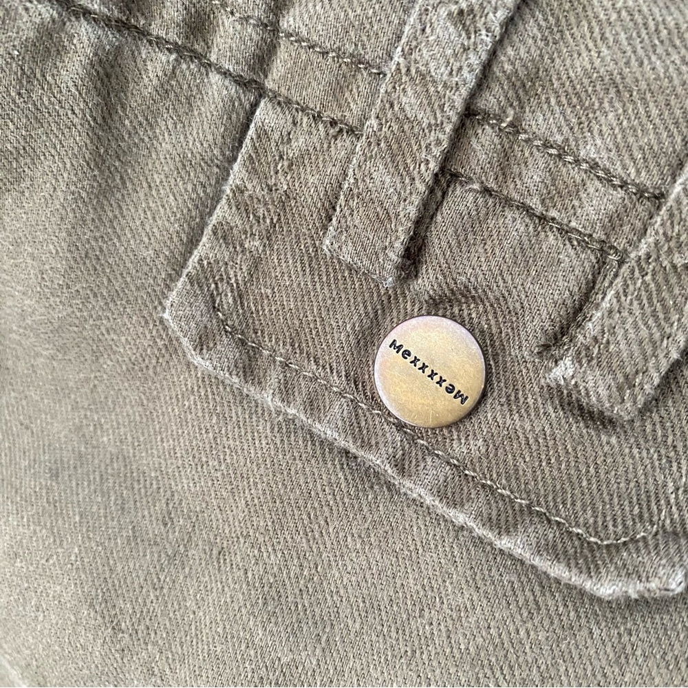 Mexx Olive Linen Cropped Straight-Leg Pants - Picture 8 of 14